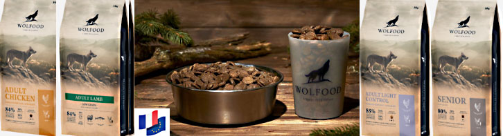 Wolfood pour Chien